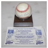 Willie Davis signed Baseball 2561 hits