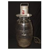 Gem Dandy Jar w/ Dixie Maid Electric Churn