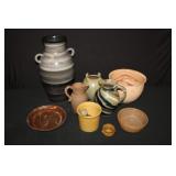 9pcs Vintage and Modern Nice Pottery