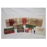 9 Boxes Assorted Vintage AMMO (most boxes are