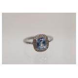 Blue Topaz Women's Ring Size 6