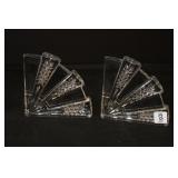Pair of Waterford Dorset Crystal Bookends