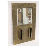 Victorian English Dressing beveled Mirror w/