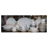 54pc Weimar German China; gravy boat, cream,