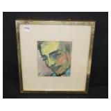 Watercolor Painting, Face by Waldo
