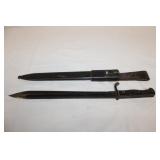 WWI German M1898 Mauser Bayonet w/ scabbard