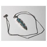 925 Sterling Silver Native American Arrow Pendant
