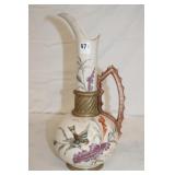 Antique Royal Rudolstadt Ewer #2042, 14.5'