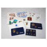 Mixed Coin Lot, Presidental Proof Sets, Pennies,