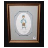 Buckley Moss Print signed & numbered 'Sharon'