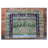 Indian Pichwai Fabic Painting/Mural