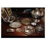 Large Lot of Silverplated Items