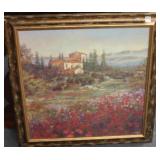 Michael Longo Provincial Village 'IV' Print