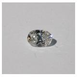 Approx 0.75 ct Oval Cut Diamond