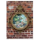 Francois Boucher (1703) Framed Porcelain