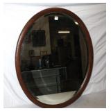 32' Oak Beveled Mirror