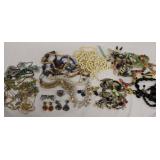 Lg lot of better costume jewelry - many signed