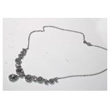 925 Sterling Necklace Hallmarked PK and 925