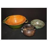 3pcs Pottery