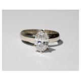 14kt White Gold Diamond Ring