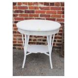 2 Tier Haywood Wakefield Oval Table