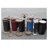 15pcs Vintage Mid-Century Ashtrays