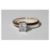 14 Kt YG Diamond Ring with Approx. 1.10 ct