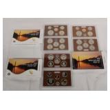 3 US Proof Sets, 2017, 2019, 2020 in original box.