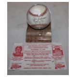 Jerry Kooseman signed baseball