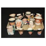 13pcs Royal Doulton Collector Mugs, Queen Victoria
