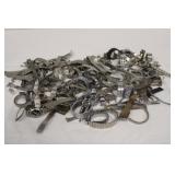 Lg. lot of Silvertone Watchbands.