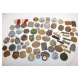 Approx. 60 Medals & Badges, etc.
