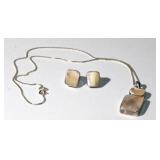 925 Sterling Silver Suite by Designer Sandy Bake