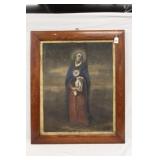 Ca 1808 Reversible Oil on Canvas 'A Lady of