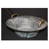 15.5' wide Chinese Antique Brass Verdigris