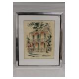 Watercolor signed Joh Hayson (1903-1980)