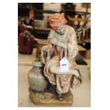 Antique Amphora Austrian Porcelain Figure
