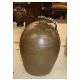 3 gallon Antique Catawba Jug w/ olive green glaze