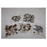 Lot of Foreign Coins