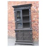 2pcs French Renesaince Revival Heavily Carved