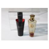 Antique Shalimar Perfume in Black Leather case