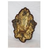 Bronze Victorian Holy Water Fountain, 12' Tall