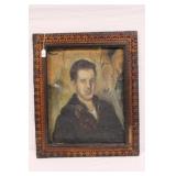 Oil on Canvas 'Portrait of a Man' in ornate frame