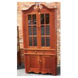 Cherry Corner Cabinet