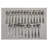 Sterling Spoons, 10pcs Lunt Mt Vernon Pattern and