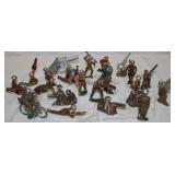 25pc. WW1 Lead Toy Soldiers