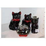 Napco: 2 banks, cigerette lighter & ashtray