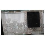 8 pcs Waterford Crystal including 14.5' x 11.5'