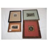 Nice Grouping of Antique Tin Type Photos
