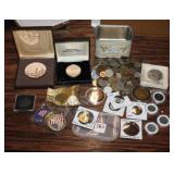 Huge lot of coins - mint rolled, bank rolled,